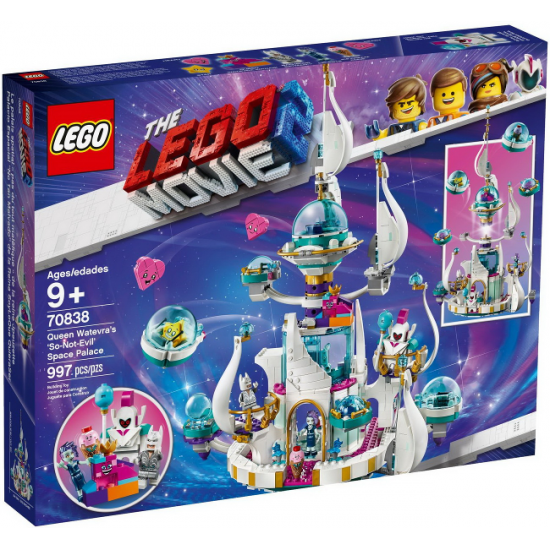 LEGO® MOVIE 2 Le palais spatial « pas du tout maléfique » de la reine Jpeuzette 2019